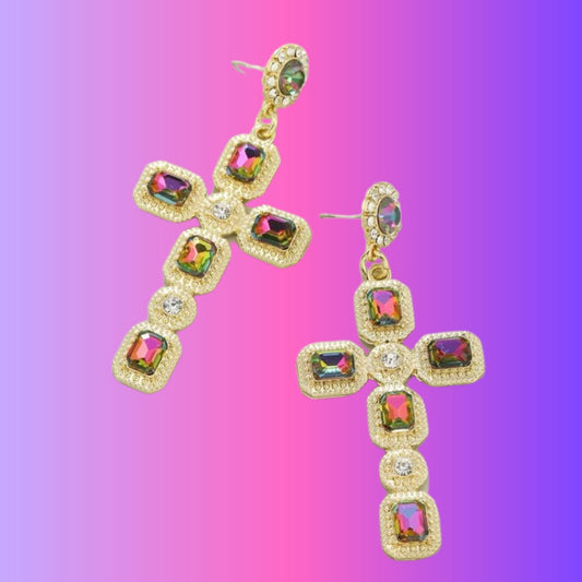 Sagrado Cross Earring